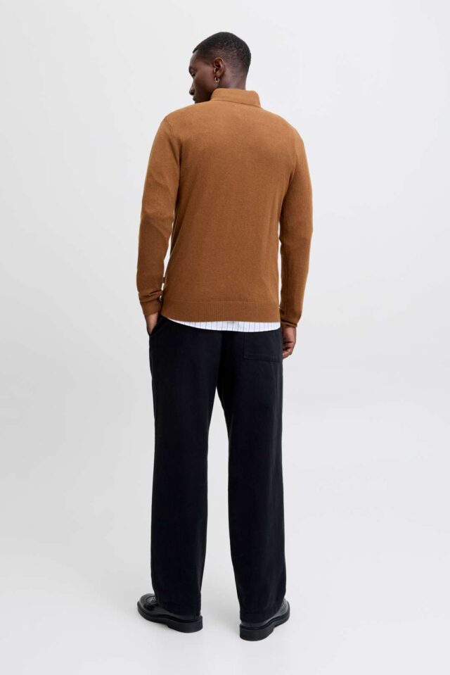 JJEEMIL KNIT HALF ZIP NOOS