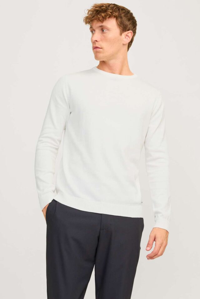 JJEBASIC KNIT CREW NECK NOOS