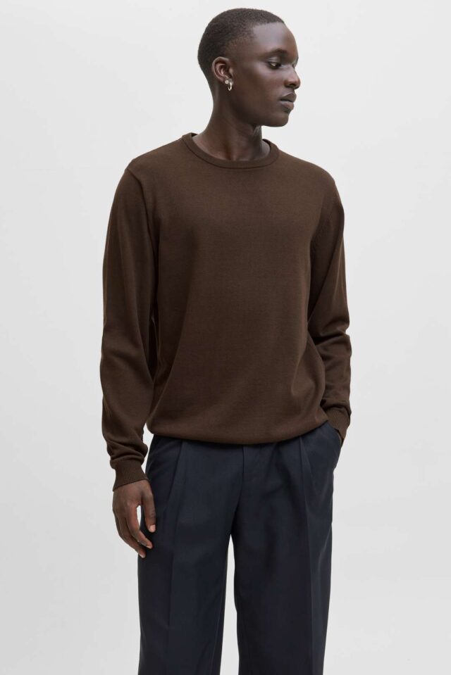 JJEBASIC KNIT CREW NECK NOOS