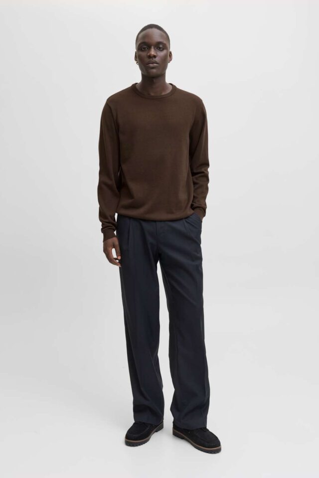 JJEBASIC KNIT CREW NECK NOOS