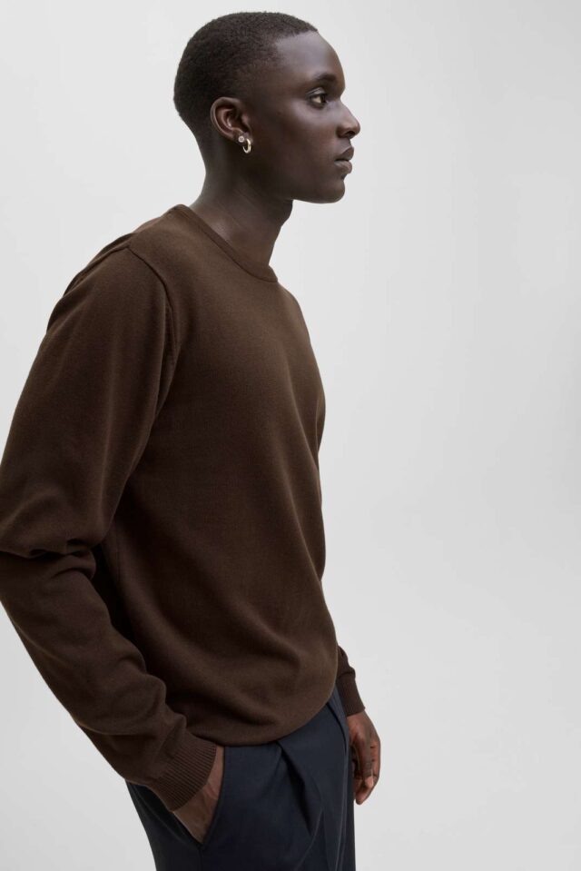JJEBASIC KNIT CREW NECK NOOS