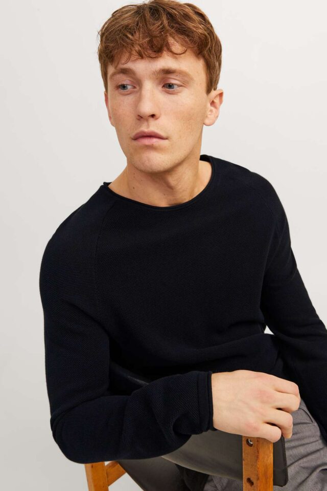 JJEHILL KNIT CREW NECK NOOS