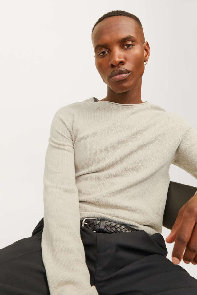 JJEHILL KNIT CREW NECK NOOS