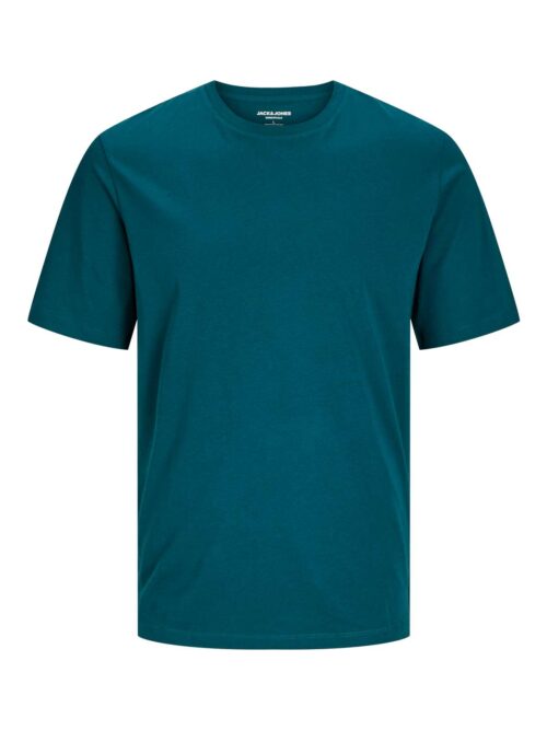 JJEORGANIC BASIC TEE SS O-NECK NOOS Deep Teal