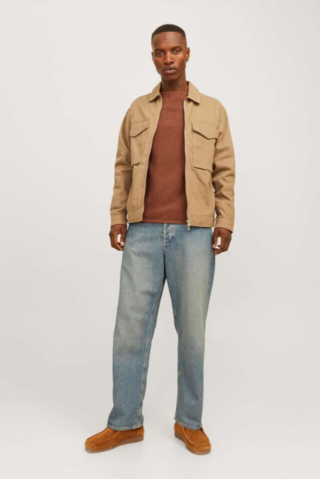 JJEHILL KNIT CREW NECK NOOS