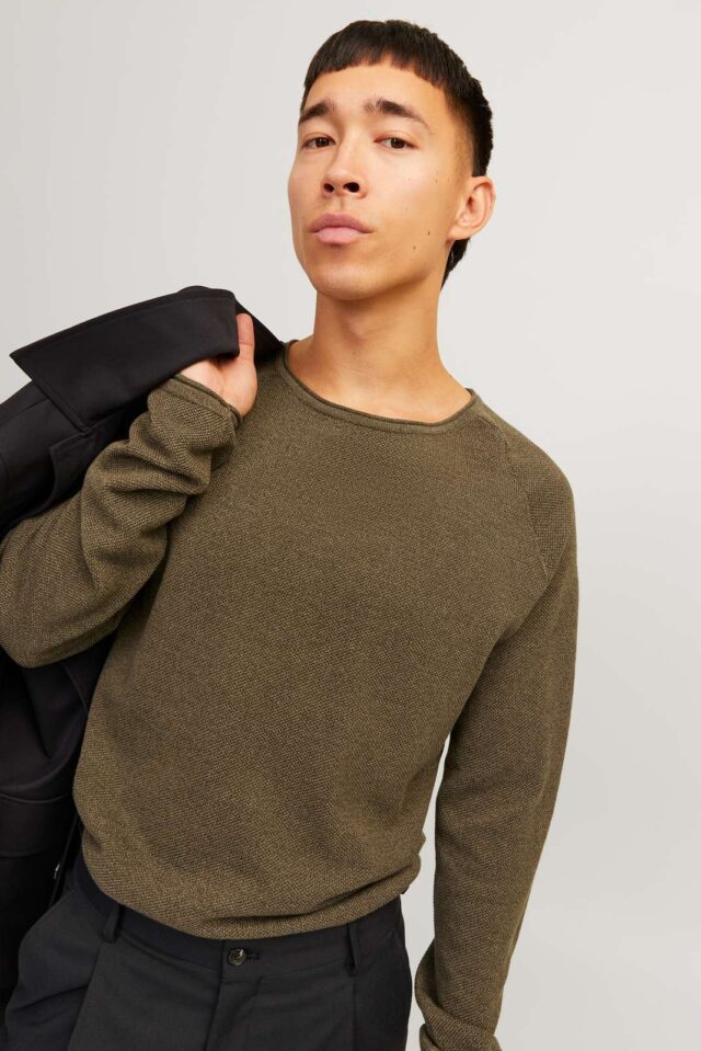 JJEHILL KNIT CREW NECK NOOS