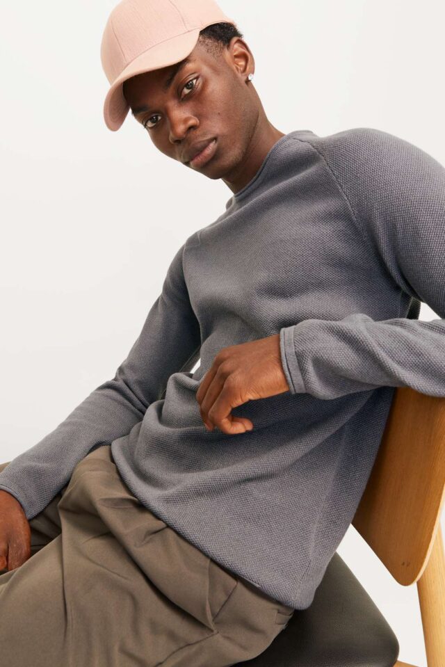 JJEHILL KNIT CREW NECK NOOS