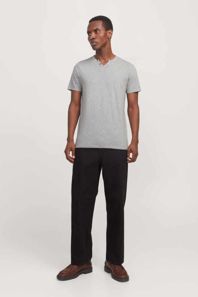 JJESPLIT NECK TEE SS NOOS