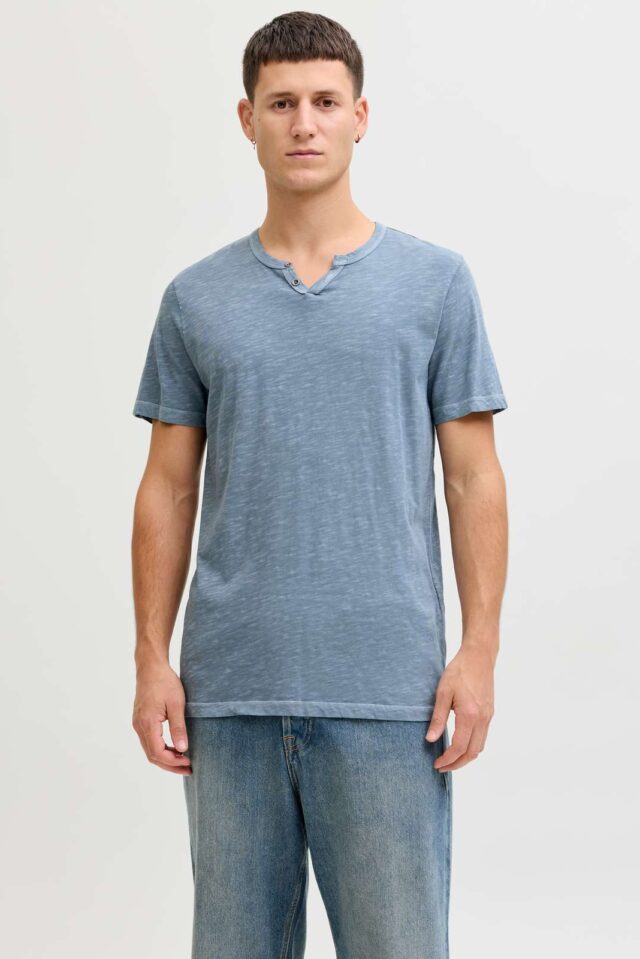 JJESPLIT NECK TEE SS NOOS