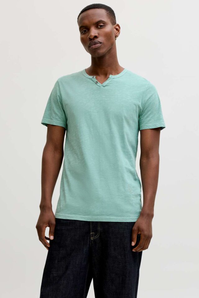 JJESPLIT NECK TEE SS NOOS