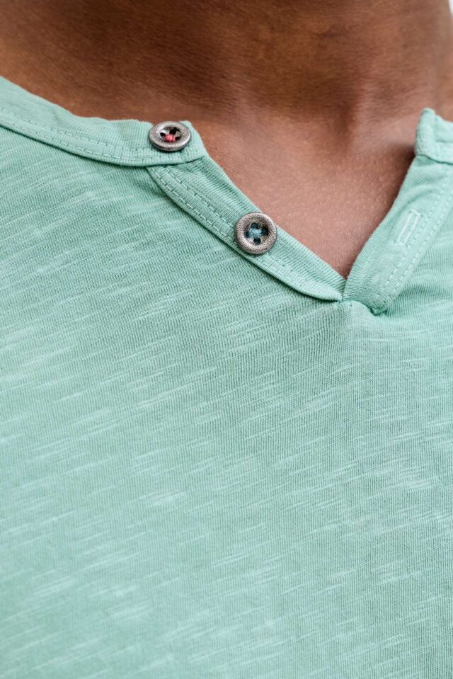 JJESPLIT NECK TEE SS NOOS