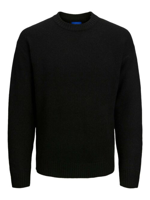 JOROLLIE KNIT CREW NECK SN Black