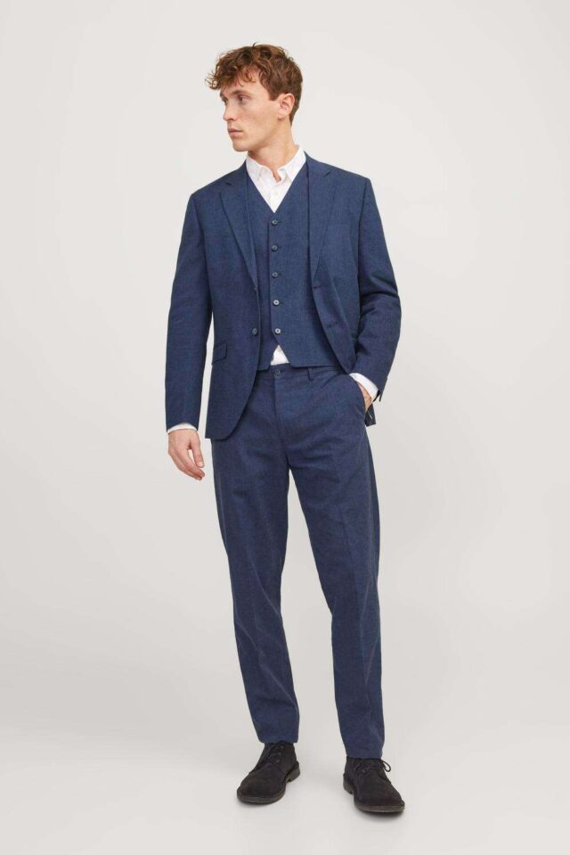 JPRRIVIERA LINEN TROUSER SLIM FIT SN