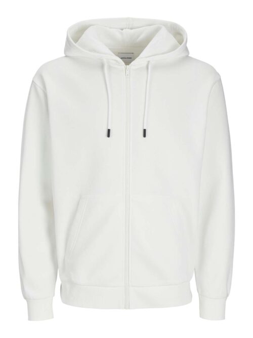 JJEBRADLEY SWEAT ZIP HOOD NOOS Cloud Dancer