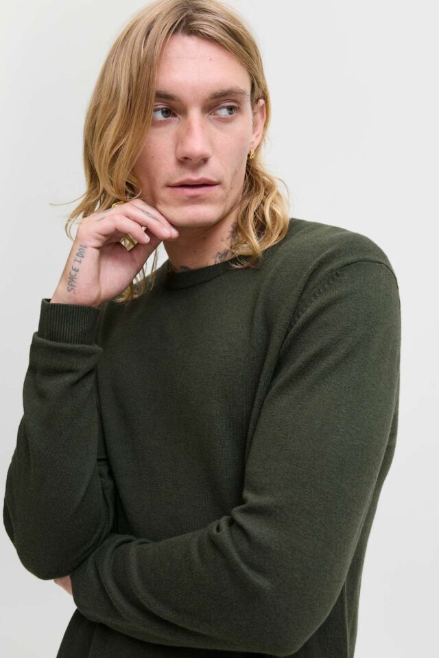 JJEEMIL KNIT CREW NECK NOOS