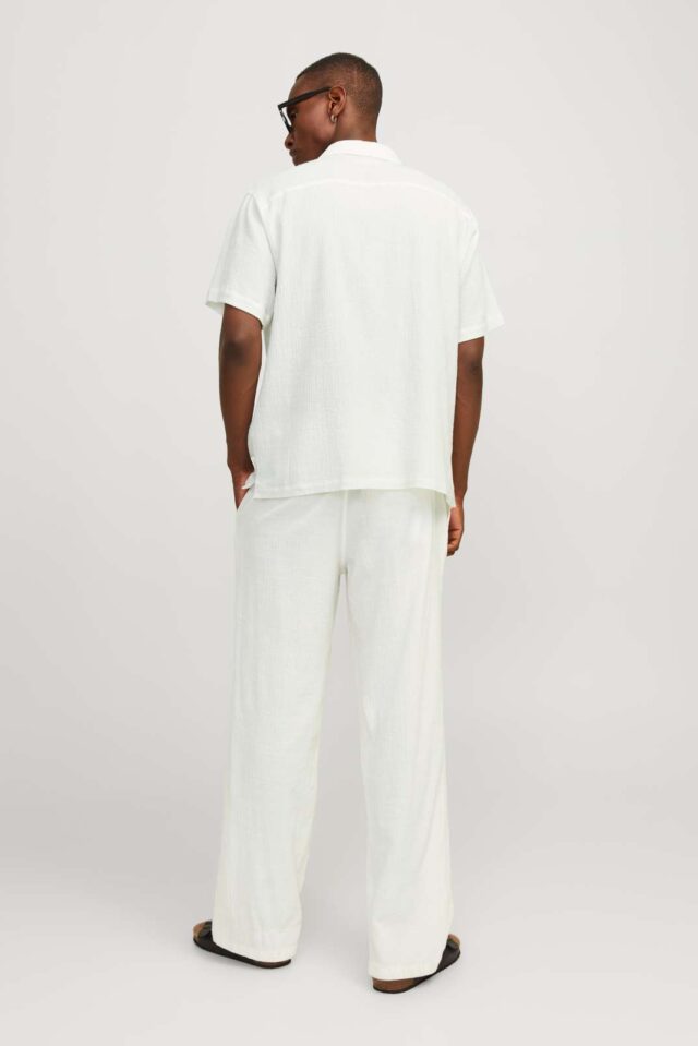 JORLUKE CRINKLE RESORT SHIRT SS SN