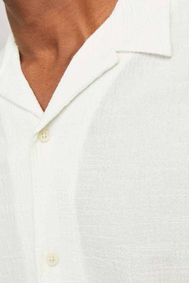 JORLUKE CRINKLE RESORT SHIRT SS SN