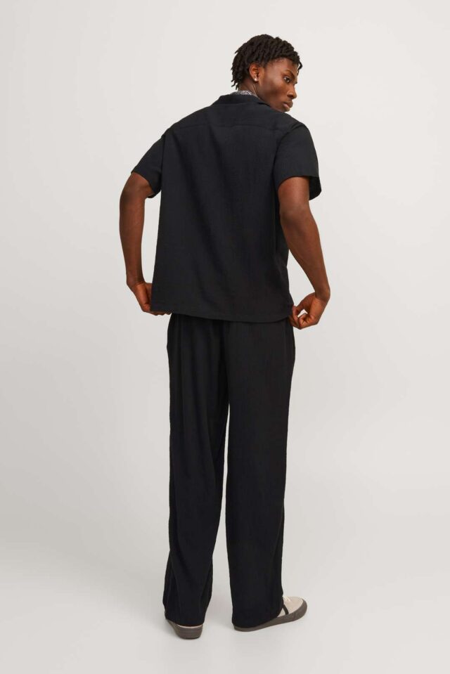 JORLUKE CRINKLE RESORT SHIRT SS SN