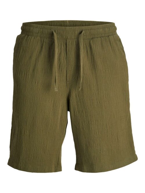 JPSTJAIDEN CRINKLE JOGGER SHORT SN SRT Olive Night