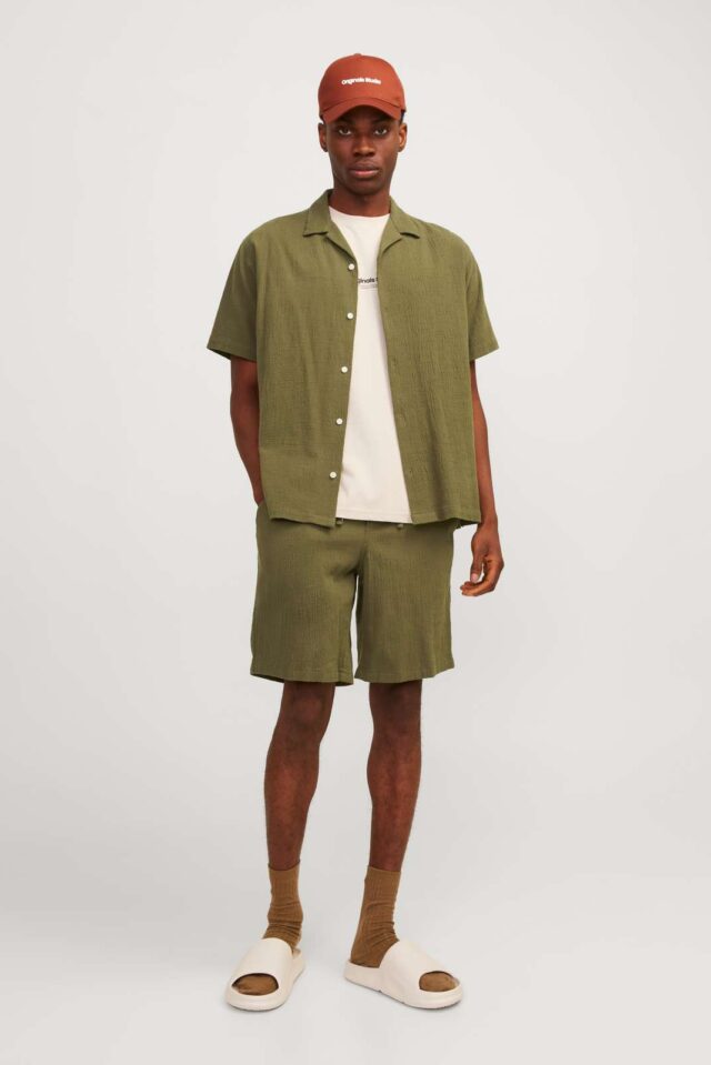 JPSTJAIDEN JJCRINKLE JOGGER SHORT SN