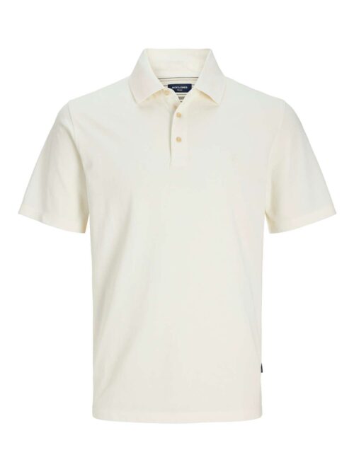 JPRBLUWILLIAM WASH SS POLO SN Cloud Dancer