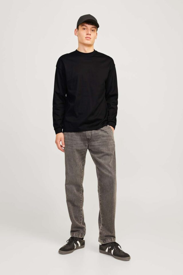 JJEURBAN EDGE TEE LS O-NECK NOOS