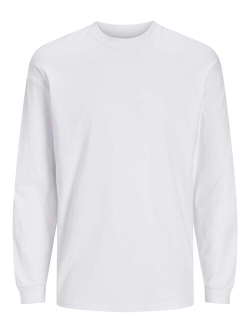 JJEURBAN EDGE TEE LS O-NECK NOOS White