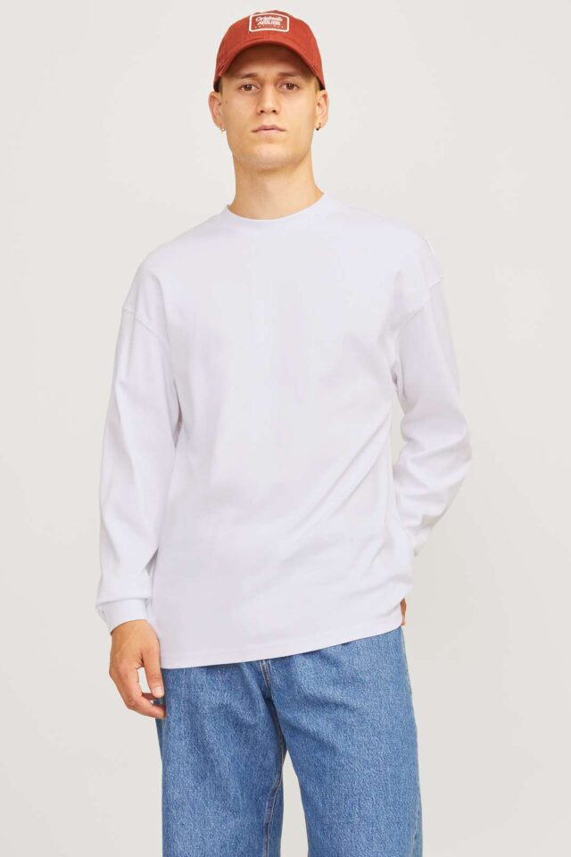 JJEURBAN EDGE TEE LS O-NECK NOOS