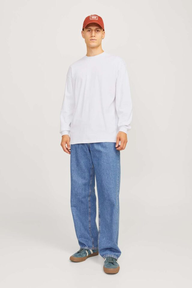 JJEURBAN EDGE TEE LS O-NECK NOOS