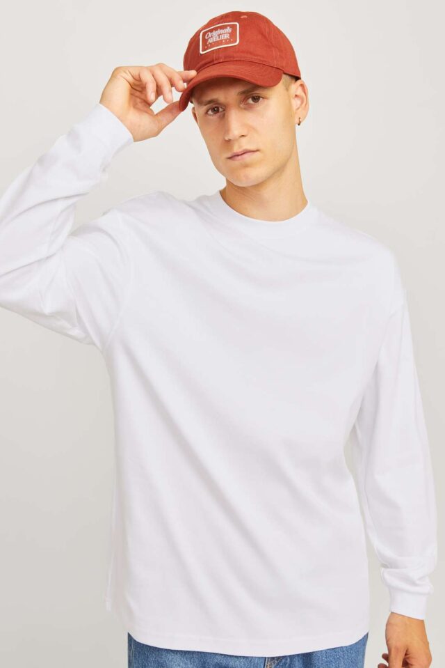 JJEURBAN EDGE TEE LS O-NECK NOOS