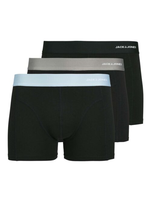 JACNICK BAMBOO TRUNKS 3 PACK Black