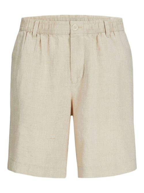 JPSTBILL LAWRENCE LINEN SHORTS REG LN Silver Lining