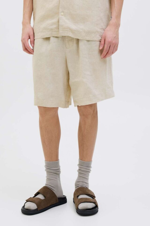 JPSTBILL LAWRENCE LINEN SHORTS SRT LN