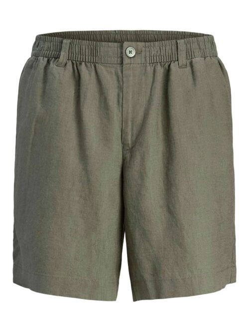 JPSTBILL LAWRENCE LINEN SHORTS SRT LN Tea Leaf