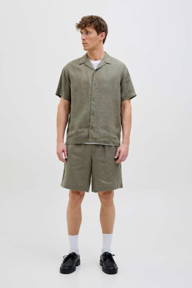 JPSTBILL LAWRENCE LINEN SHORTS SRT LN