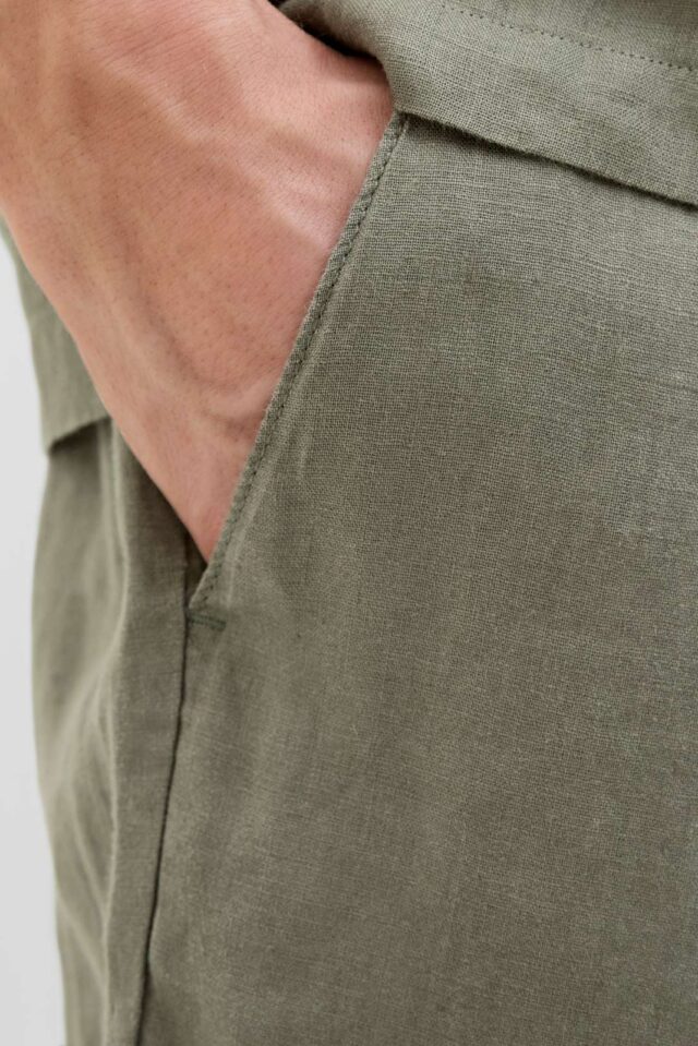 JPSTBILL LAWRENCE LINEN SHORTS SRT LN