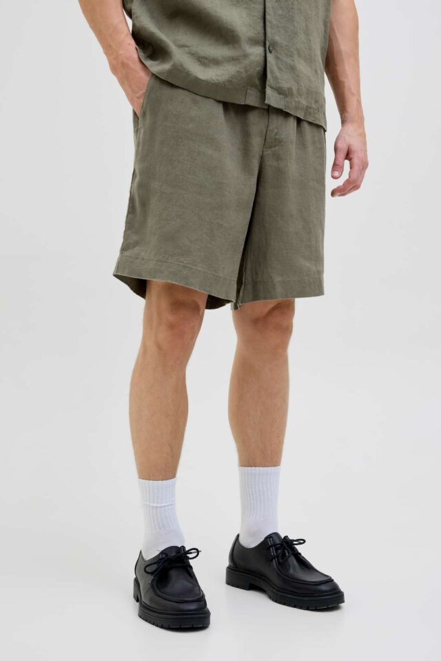 JPSTBILL LAWRENCE LINEN SHORTS SRT LN