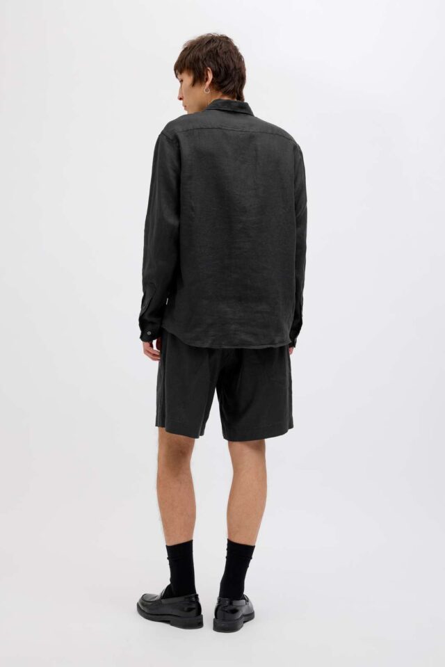 JPSTBILL LAWRENCE LINEN SHORTS SRT LN