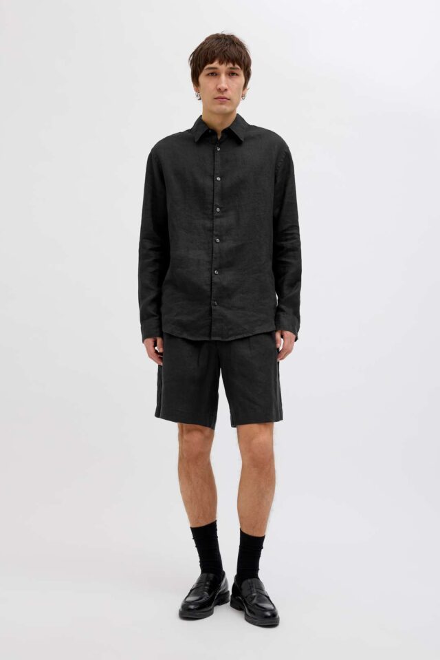 JPSTBILL LAWRENCE LINEN SHORTS SRT LN