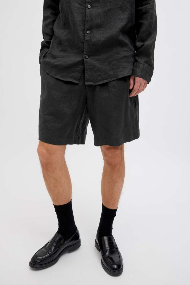 JPSTBILL LAWRENCE LINEN SHORTS SRT LN
