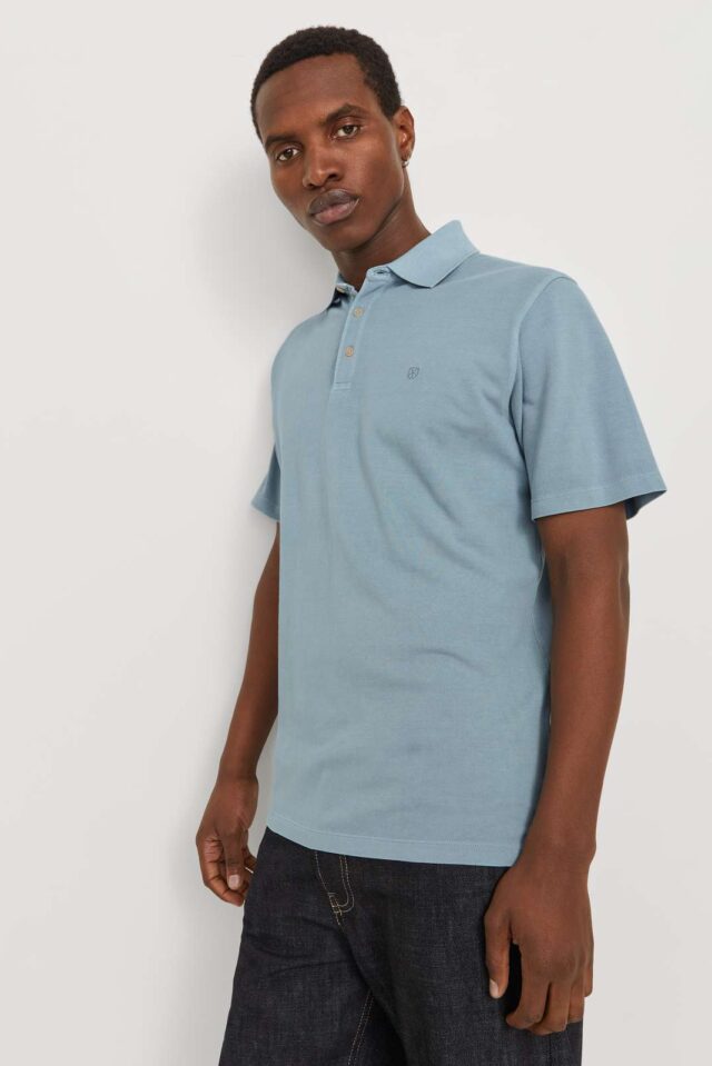 JPRBLUWILLIAM WASH SS POLO SN