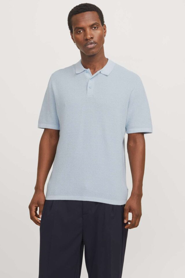 JJEGEORGE KNIT POLO SS SN