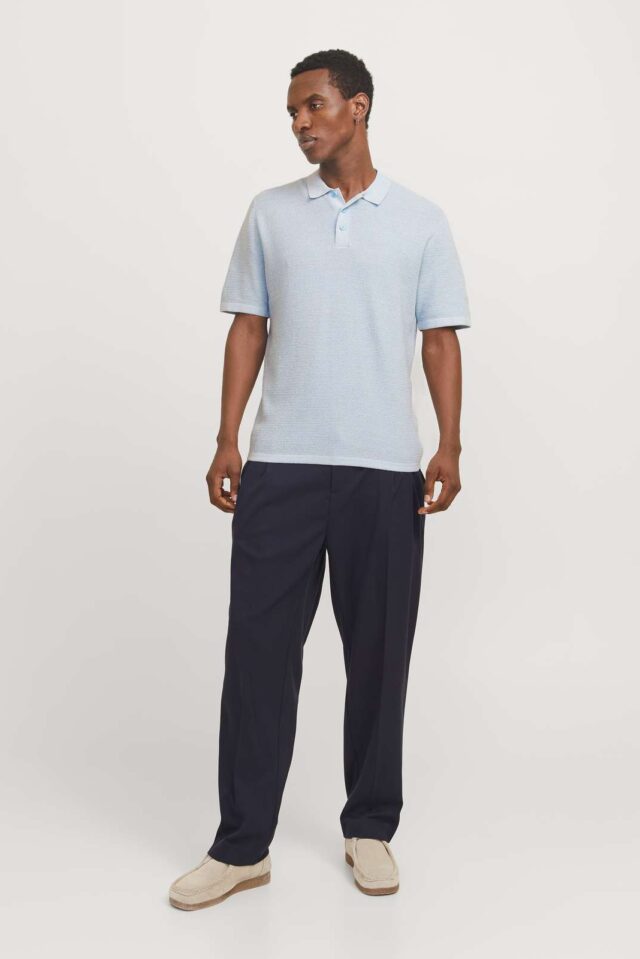 JJEGEORGE KNIT POLO SS SN
