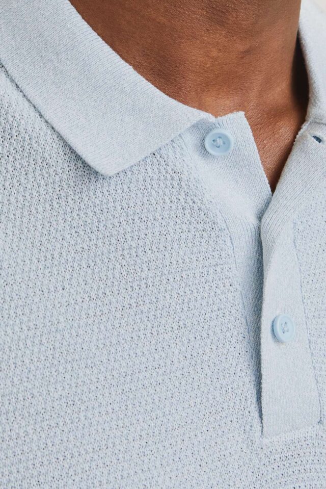 JJEGEORGE KNIT POLO SS SN
