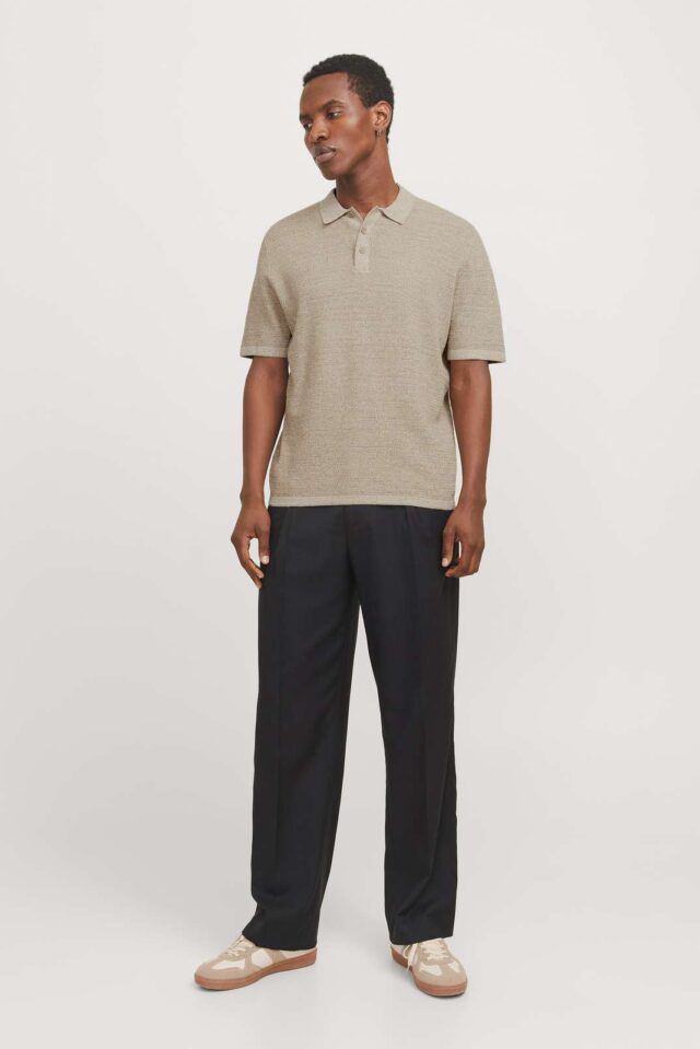 JJEGEORGE KNIT POLO SS SN