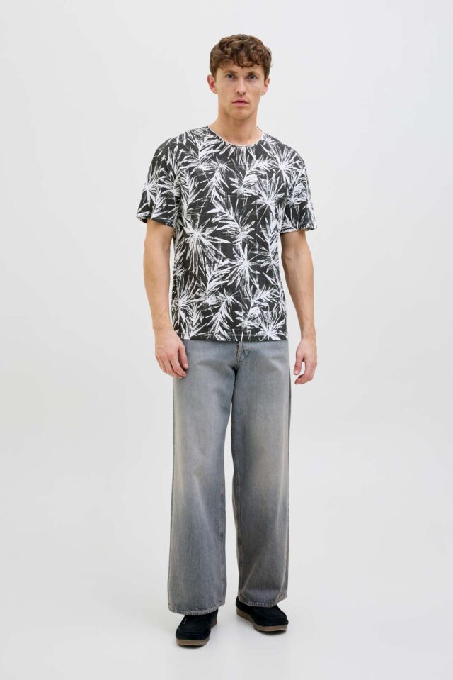 JJEBRYAN AOP TEE S/S O-NECK SN