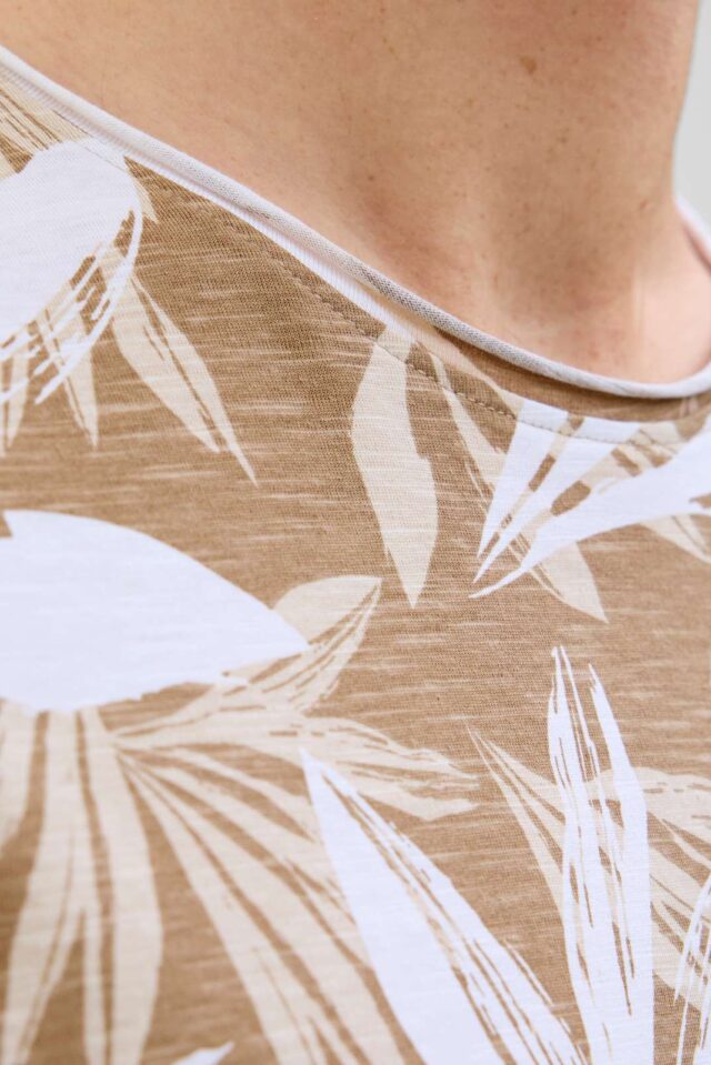 JJEBRYAN AOP TEE S/S O-NECK SN