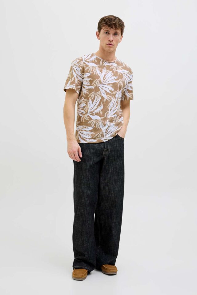 JJEBRYAN AOP TEE S/S O-NECK SN