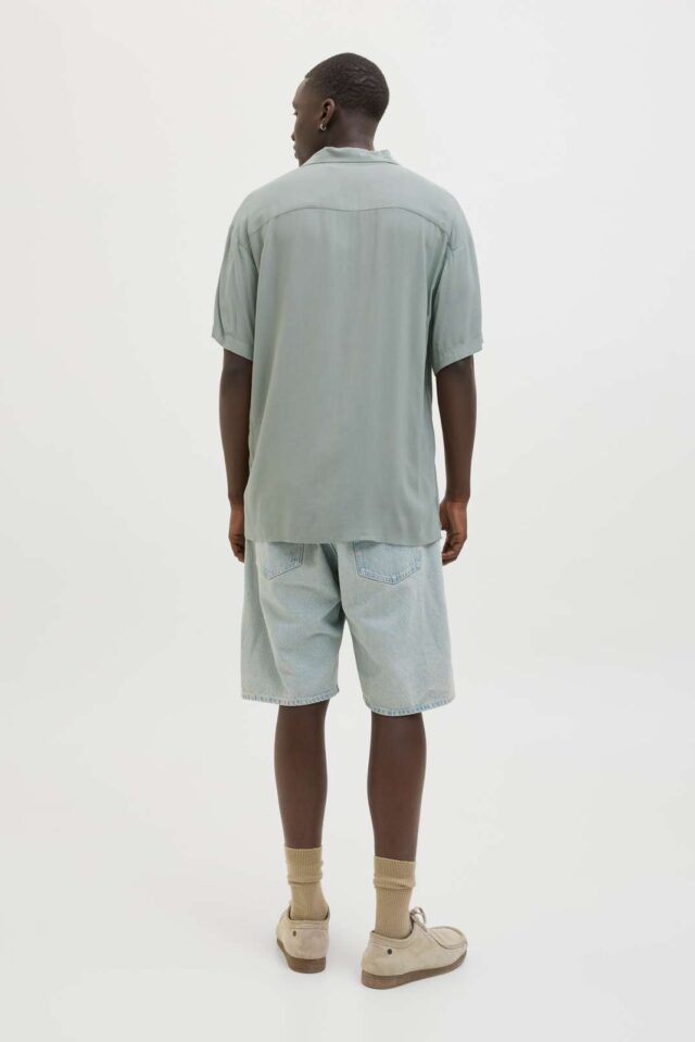 JJEJEFF SOLID RESORT SHIRT S/S SN