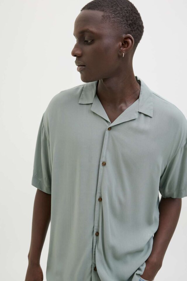 JJEJEFF SOLID RESORT SHIRT S/S SN